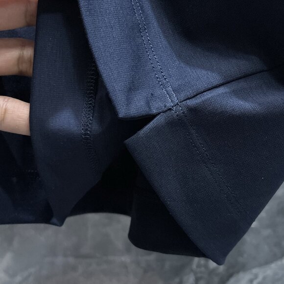 Kiton Navy Blue Contrast Polo Shirt - Picture 7 of 9